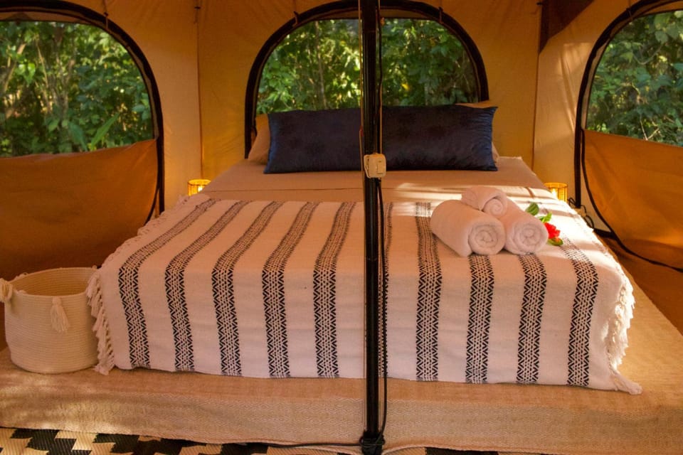 SurFreak Backyard Glamping CoWorking Experience Luxury tent in Cobano