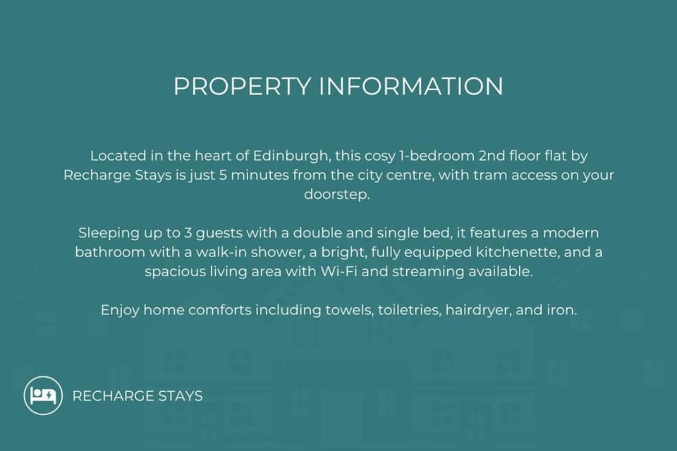 City Centre - Tram - The Jameson Apartment in Edinburgh