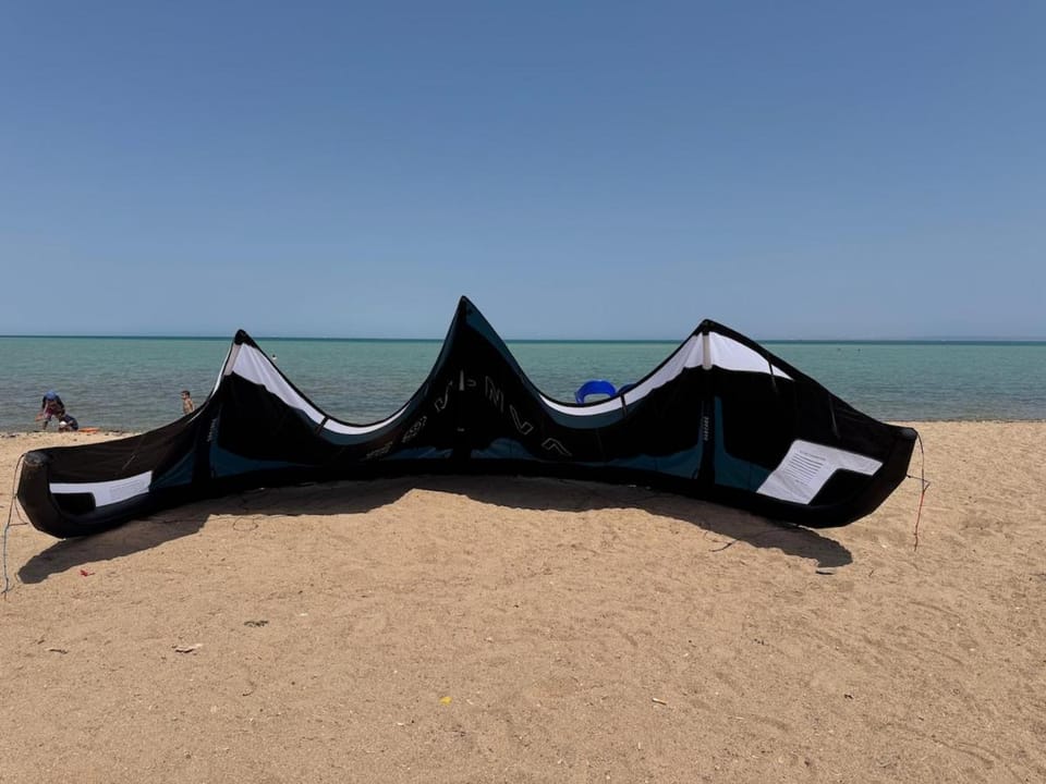 Beach, Windsurfing, Sea view