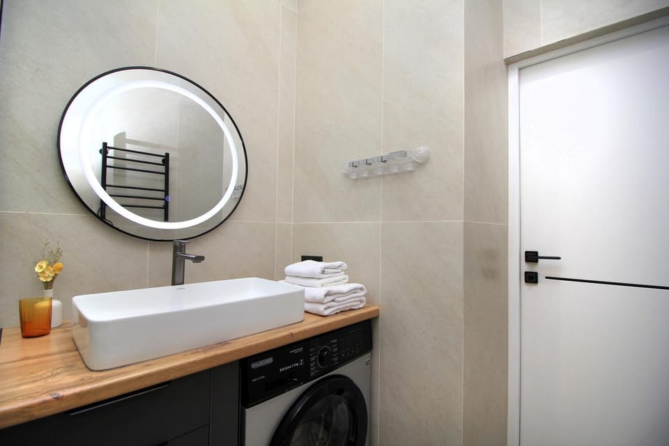 towels, washing machine, dryer