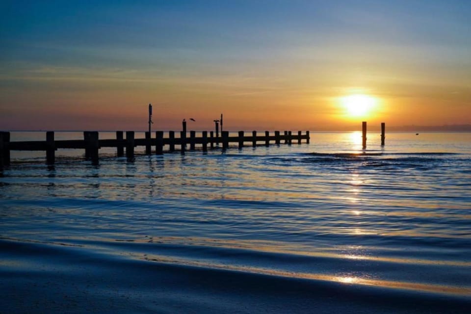 Day, Natural landscape, Beach, Sea view, Sunrise