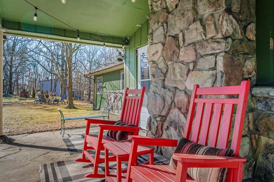 Property building, Patio, Garden view