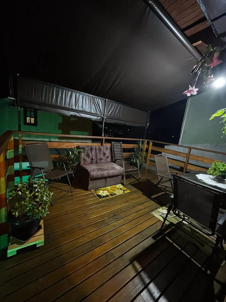 Patio, Night
