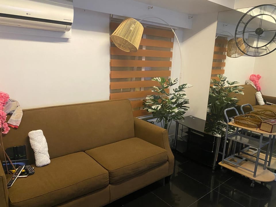 Living room, air conditioner