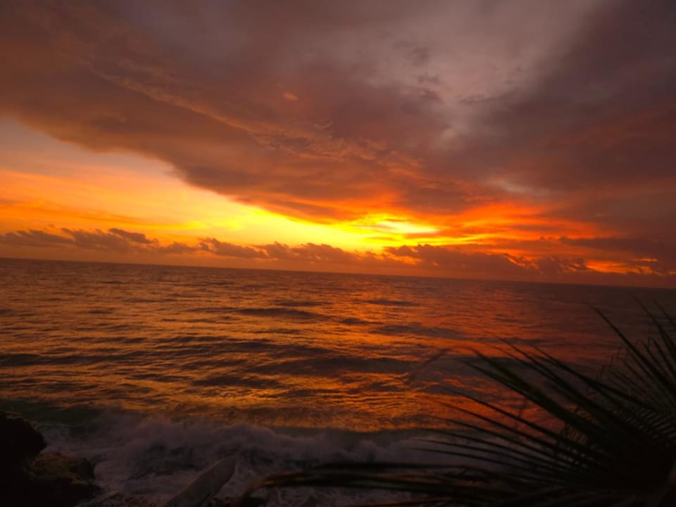 Natural landscape, Beach, Sea view, Sunset