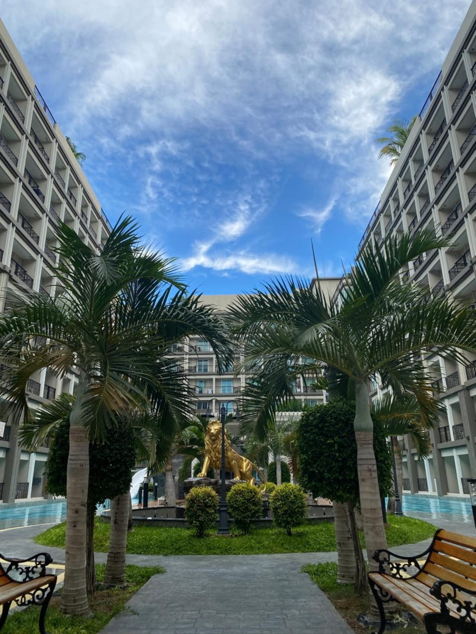 Garden, Pool view