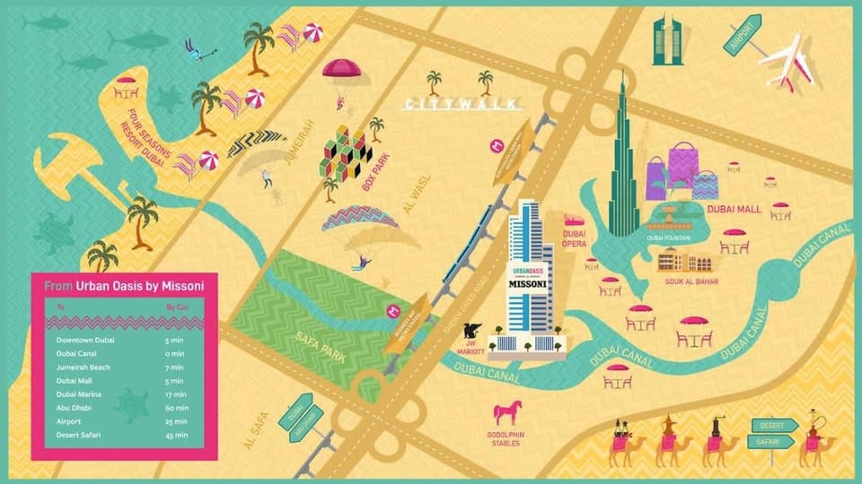 FAM Living - 3 bedroom and Maids Room Retreat Overlooking Dubai Canal Apartment in Dubai