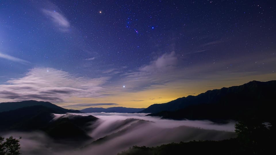 Night, Natural landscape