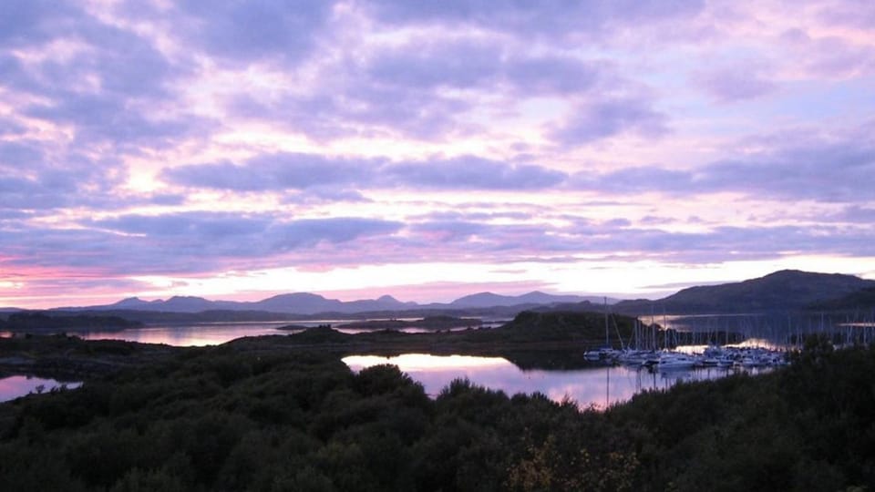 Natural landscape, Sea view, Sea view, Sunset