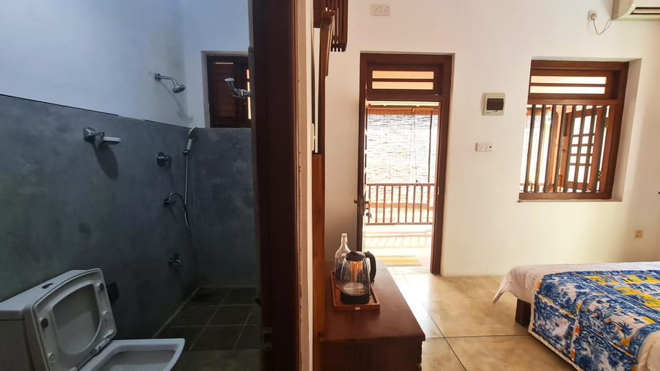 Toilet, Bed, Bathroom, Bedroom