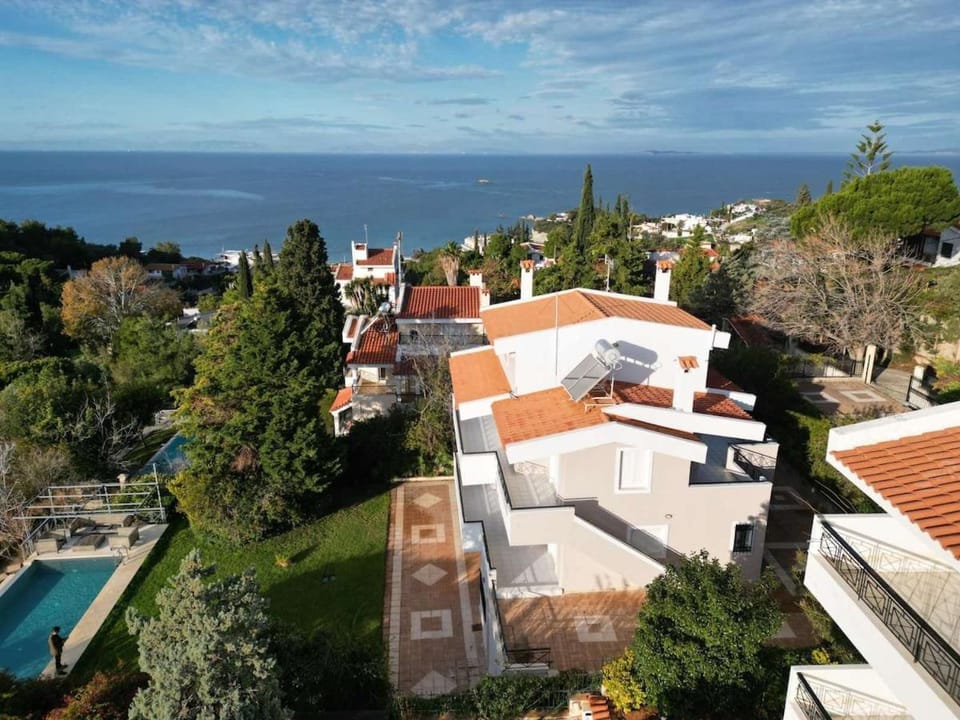 Bird's eye view, Pool view