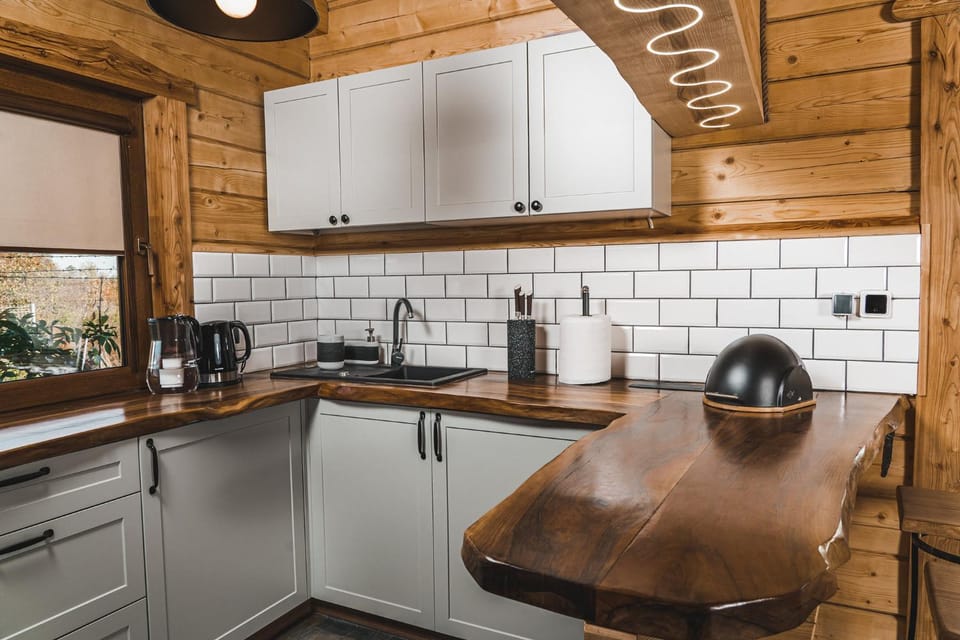 Kitchen or kitchenette, dishwasher, stove
