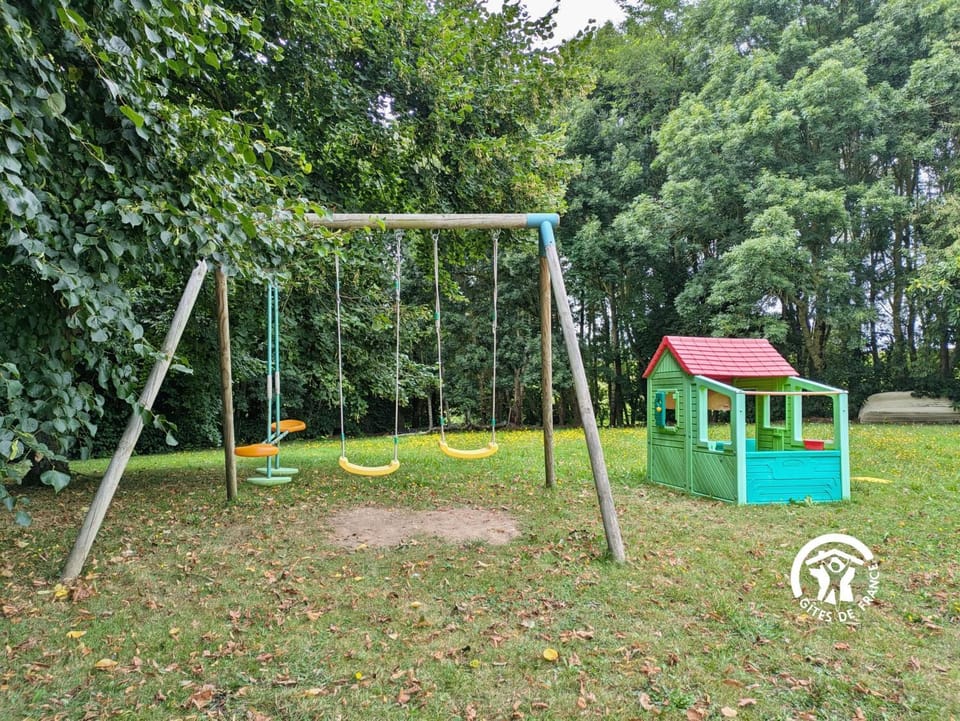 Natural landscape, Children play ground, Garden, Garden view