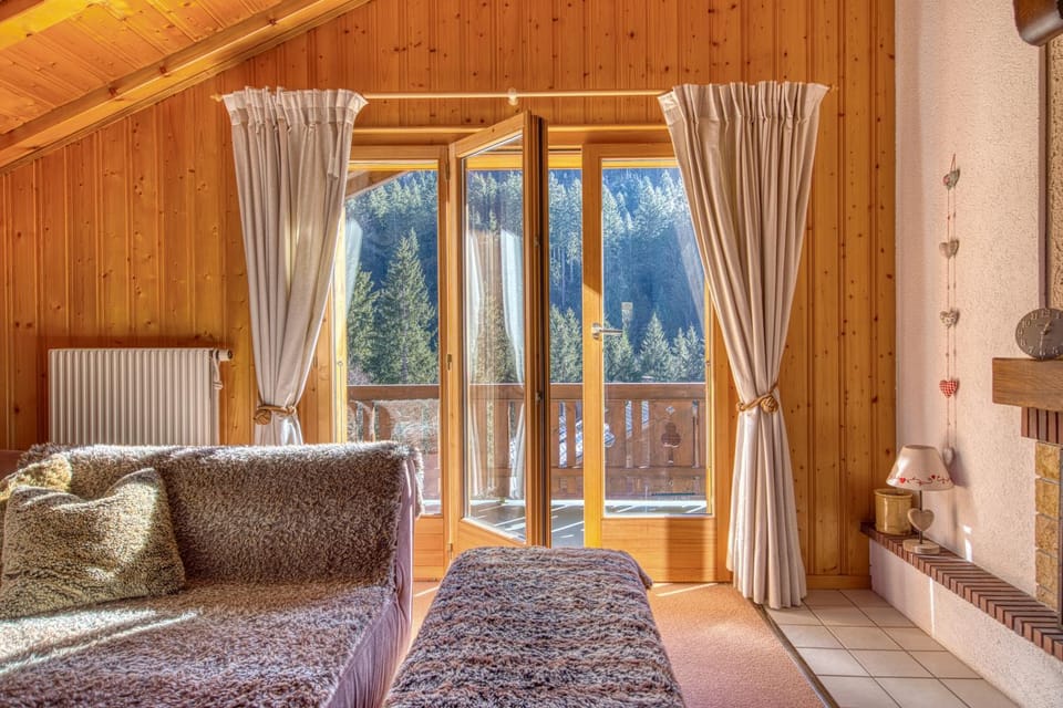 Moulins 8 skylights and chimney Apartment in Haute-Savoie