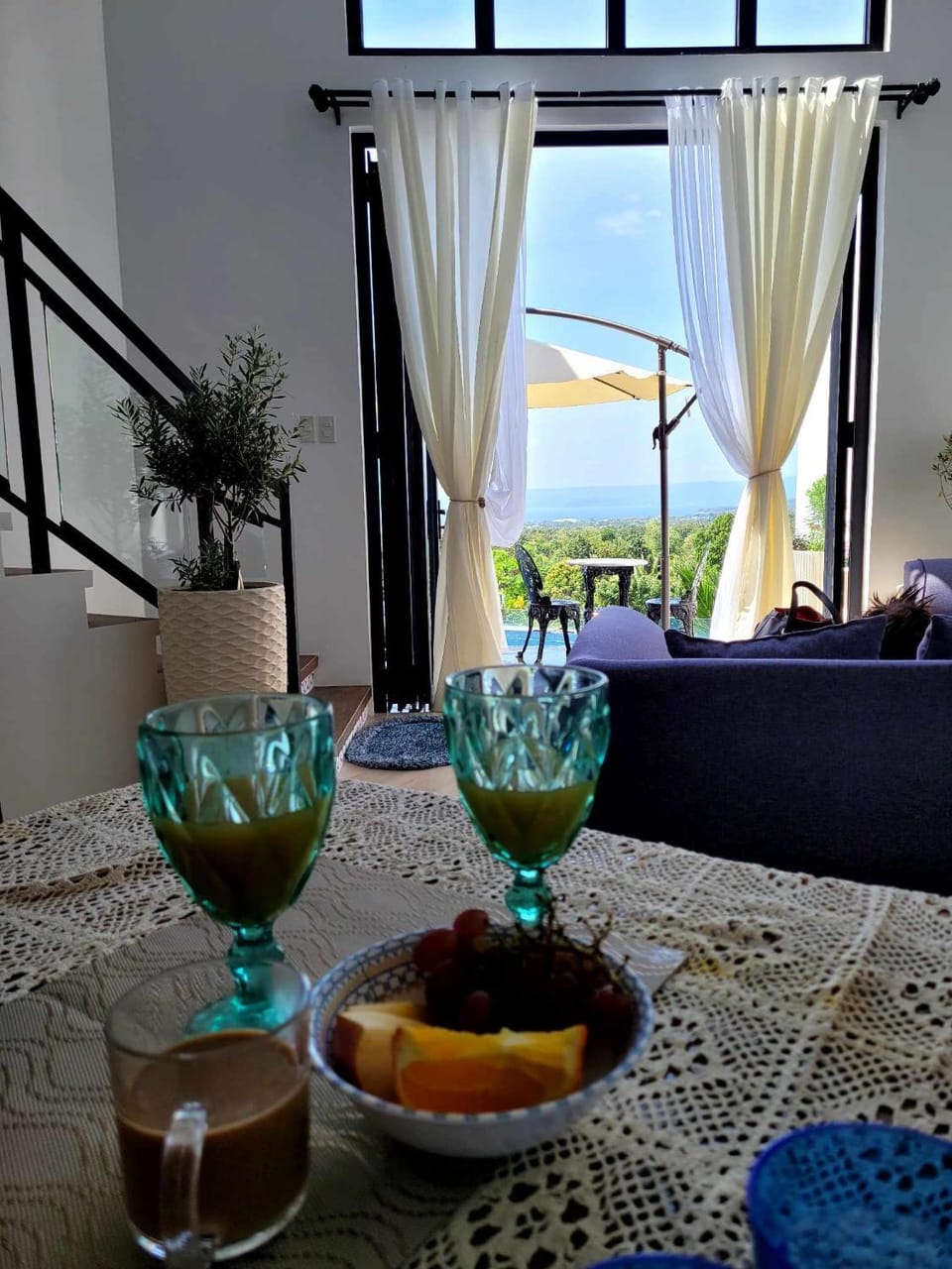 French home with stunning Taal view near Tagaytay House in Tagaytay