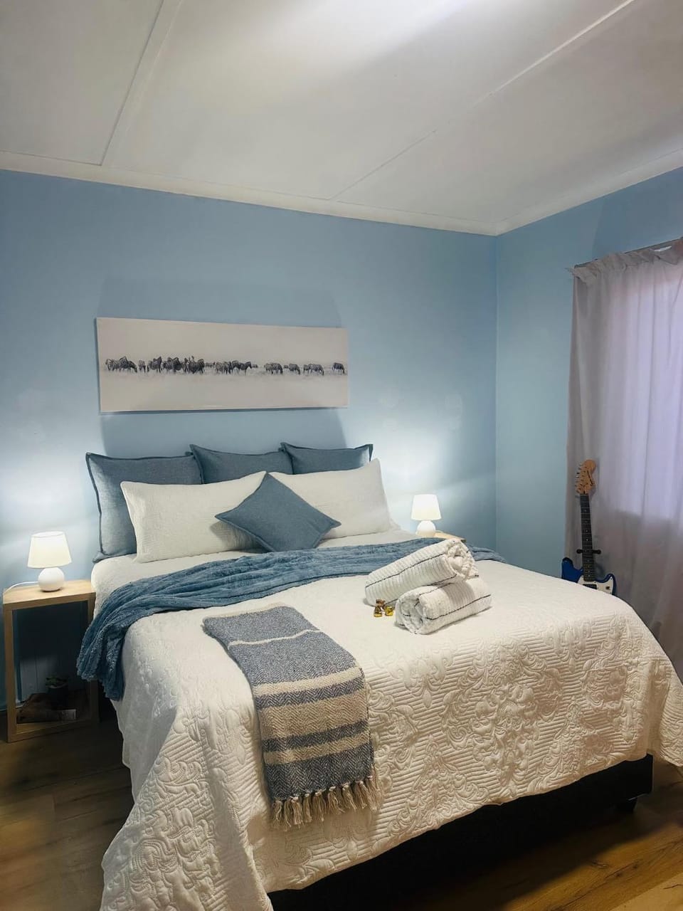 Bed, Bedroom