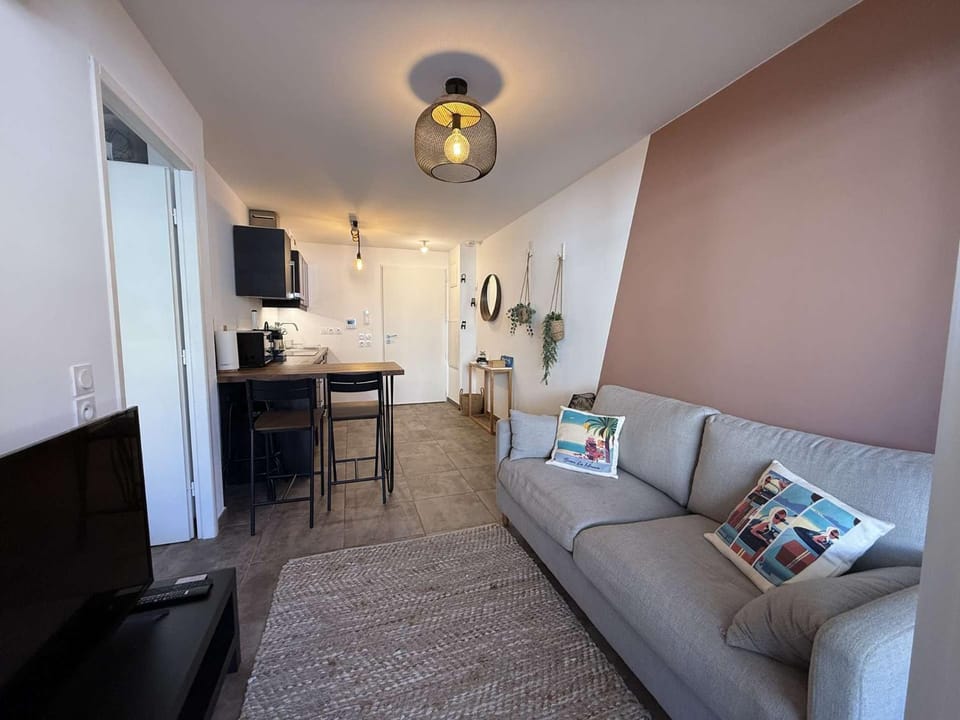 T2 centre ville/Plage/Commerces/Clim Apartment in Le Lavandou