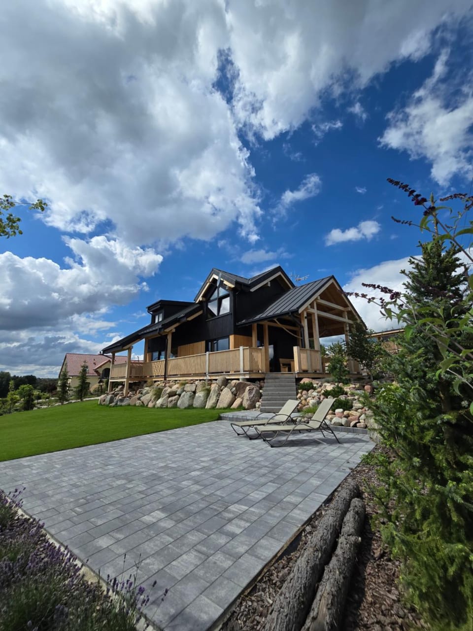 Property building, Natural landscape, Garden, Garden view