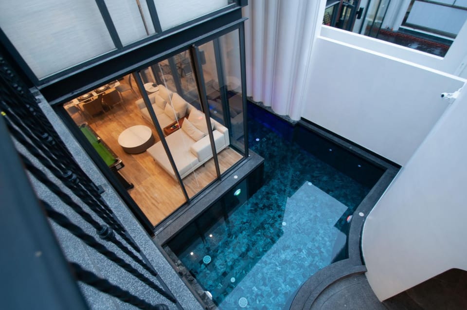 View (from property/room), Swimming pool, Open Air Bath