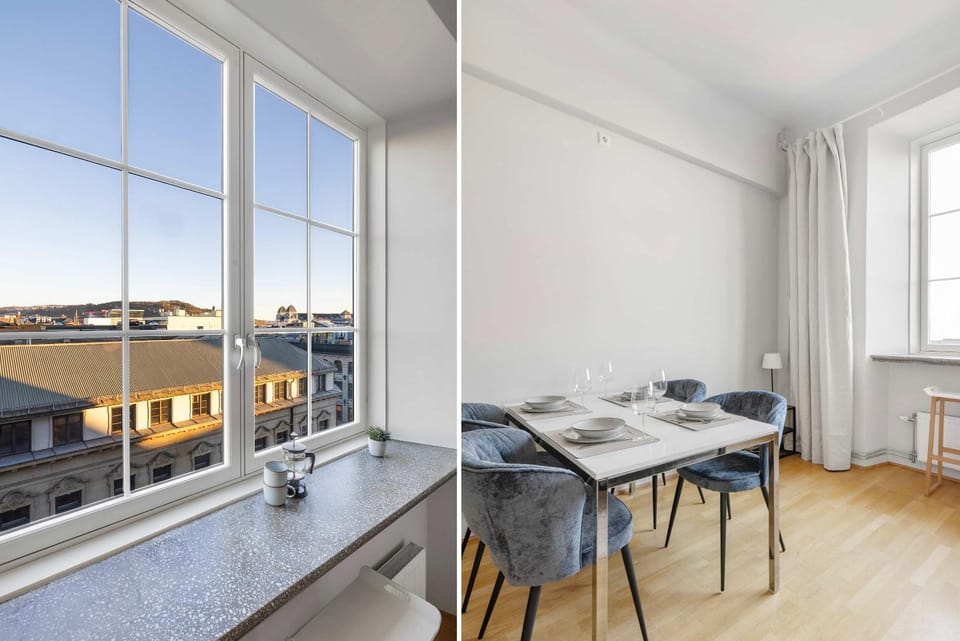 Memories From Norway l Cozy Modern Apt in Central Oslo - 1 Min to Tram Apartment in Oslo