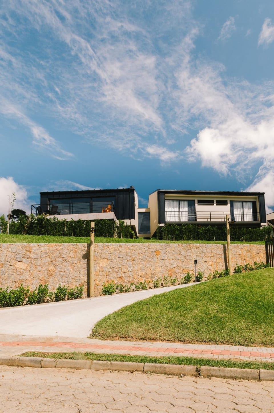 Elegante bangalô de campo 1- Taquaras Huts House in State of Santa Catarina