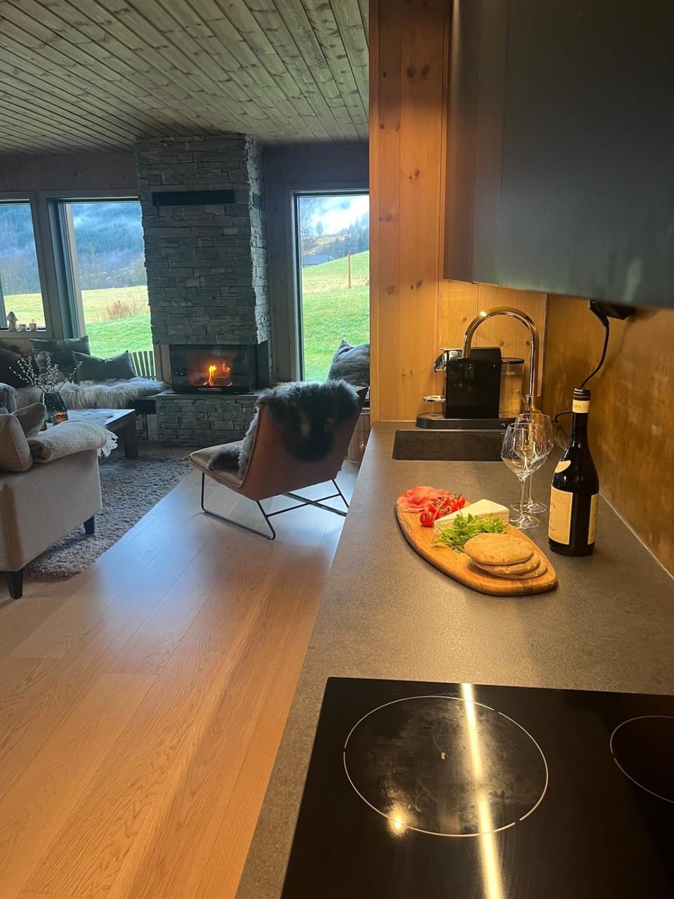 Stylish apartment in Myrkdalen Apartment in Vestland