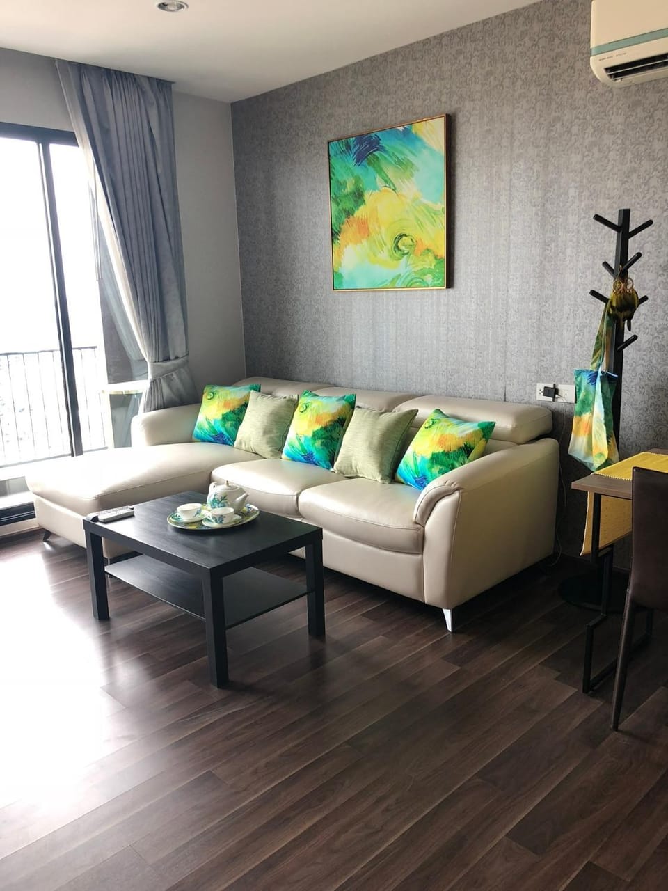 BTS Bearing 23Fl 68sqm condo with open city view Shared rooftop and gym Apartment in Bangkok