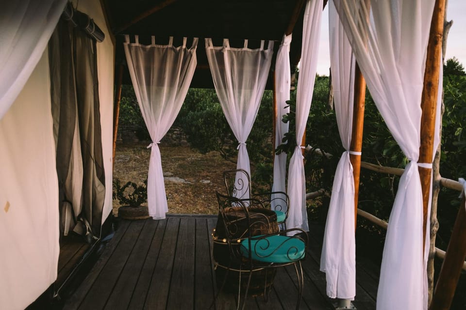 Olive Garden ranch Luxury tent in Selca, Brač