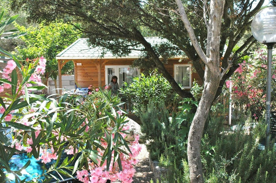 Property building, Spring, Garden