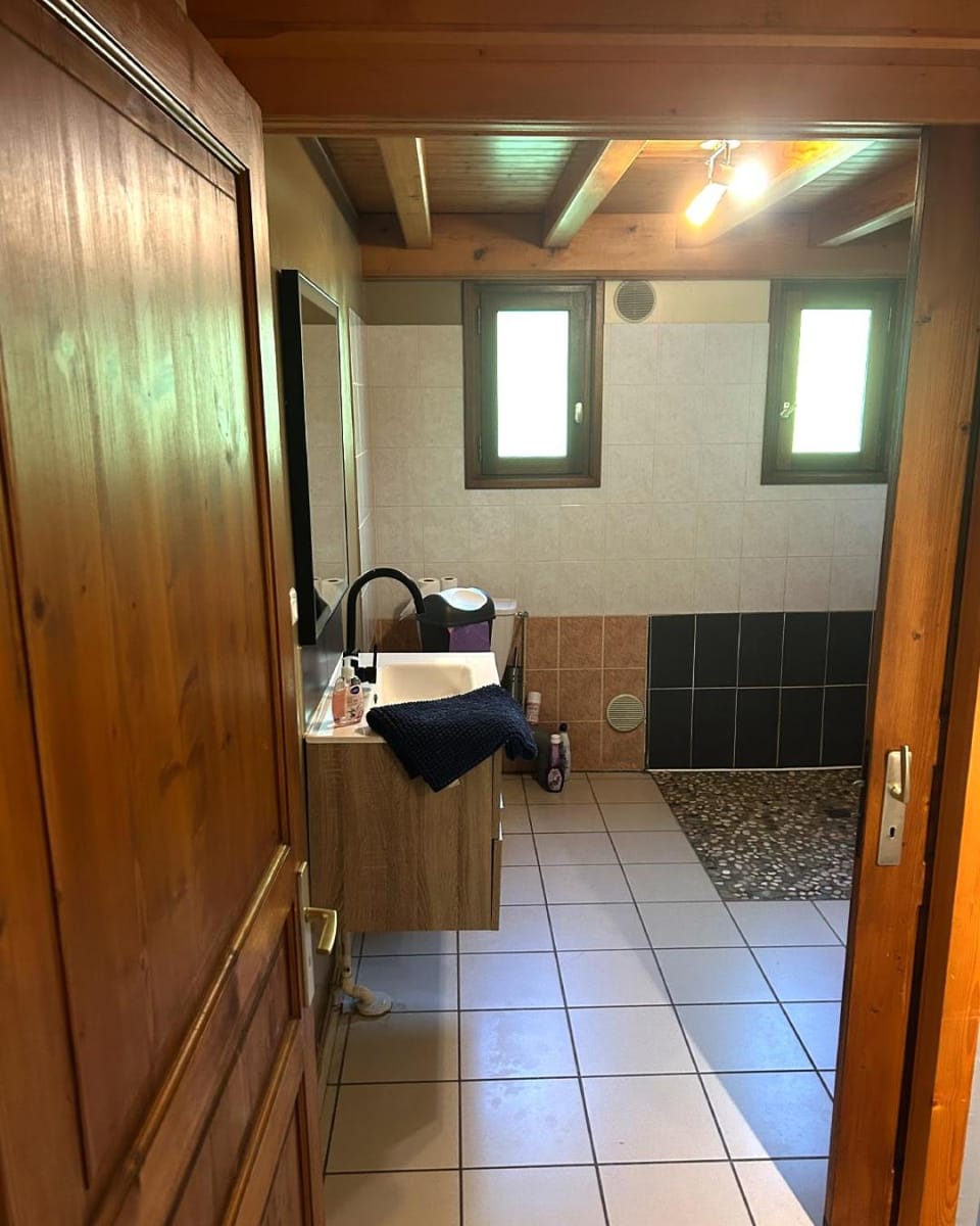 Toilet, Bathroom, towels