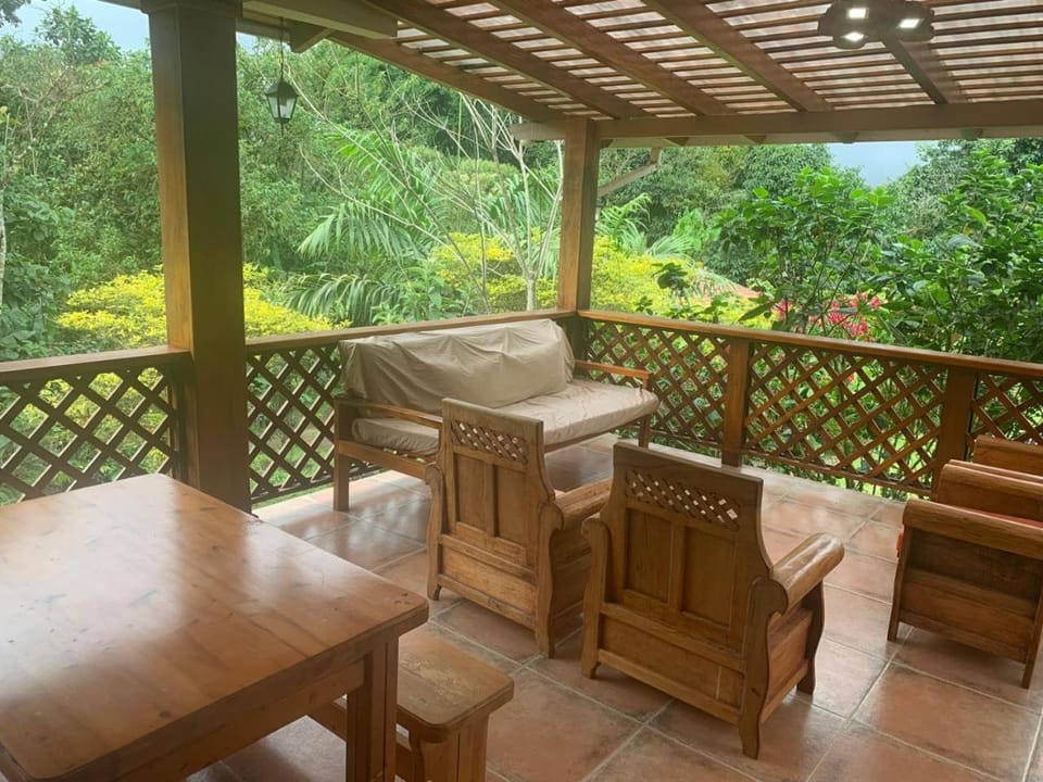 Spring, Balcony/Terrace, Seating area