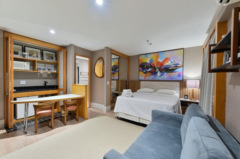 503 Flat particular dentro do Hotel Executive Faria lima Apartment in Sao Paulo City