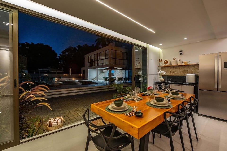 Patio, Night, View (from property/room), Dining area