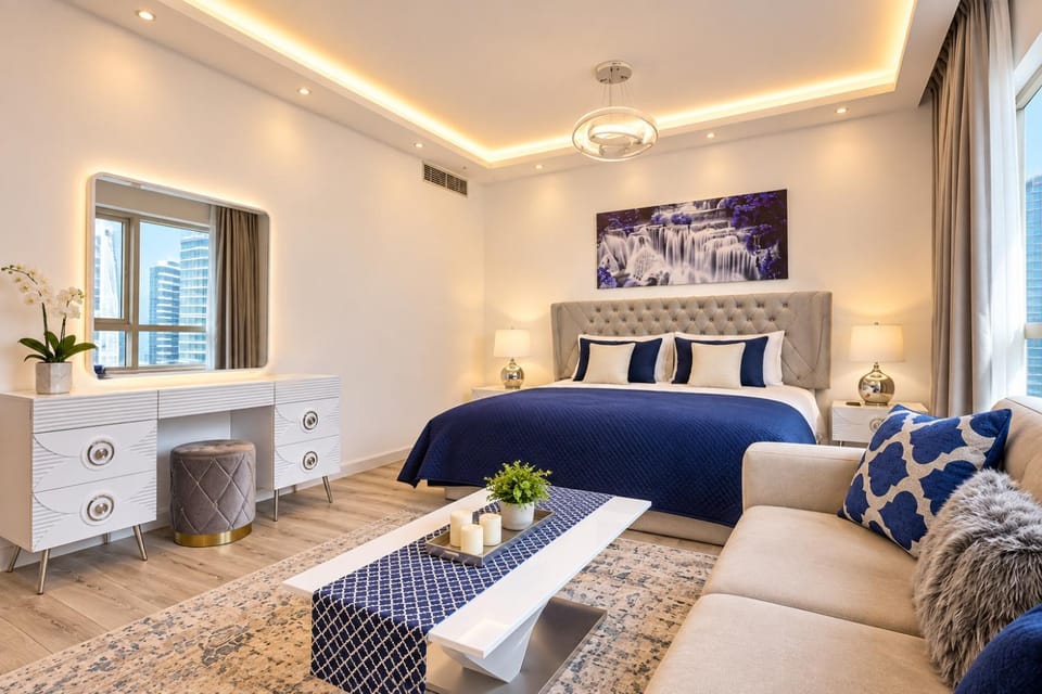 2 Bedroom with Full Marina View - center of Marina MQN602 Apartment in Dubai