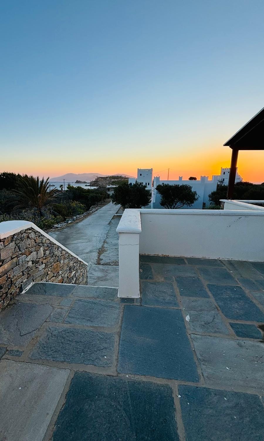 Natural landscape, Balcony/Terrace, Sea view, Sunset
