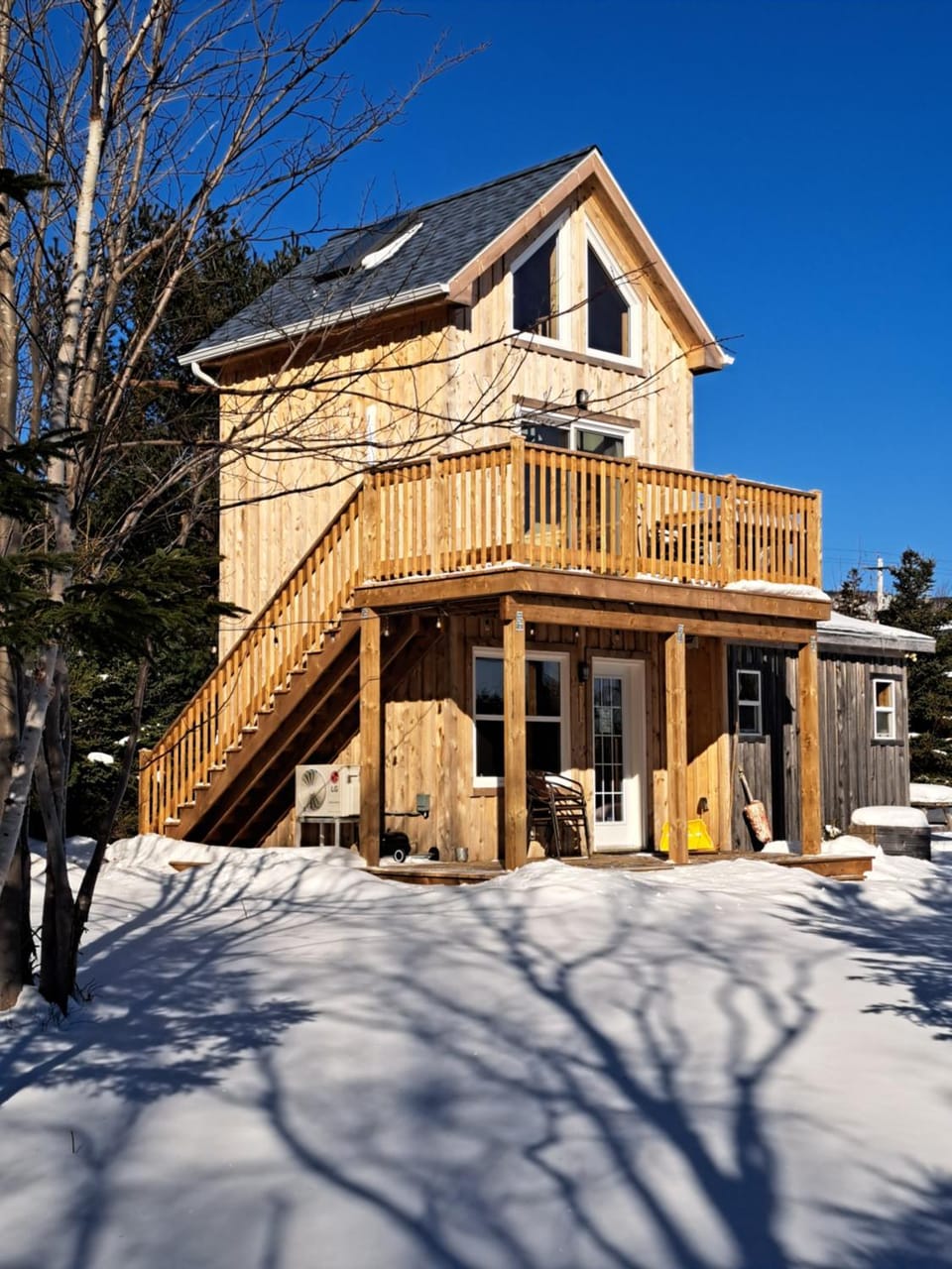Property building, Winter