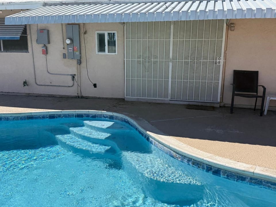 Patio, Day, Pool view, Swimming pool, Swimming pool
