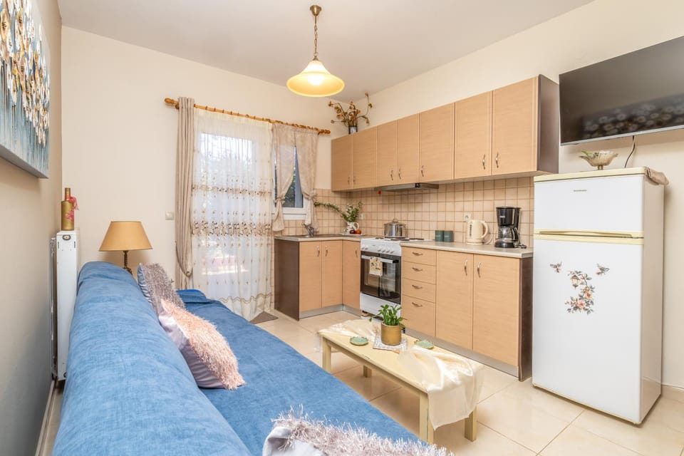 Kitchen or kitchenette, Living room, Seating area, Dining area, oven, pet friendly, stove