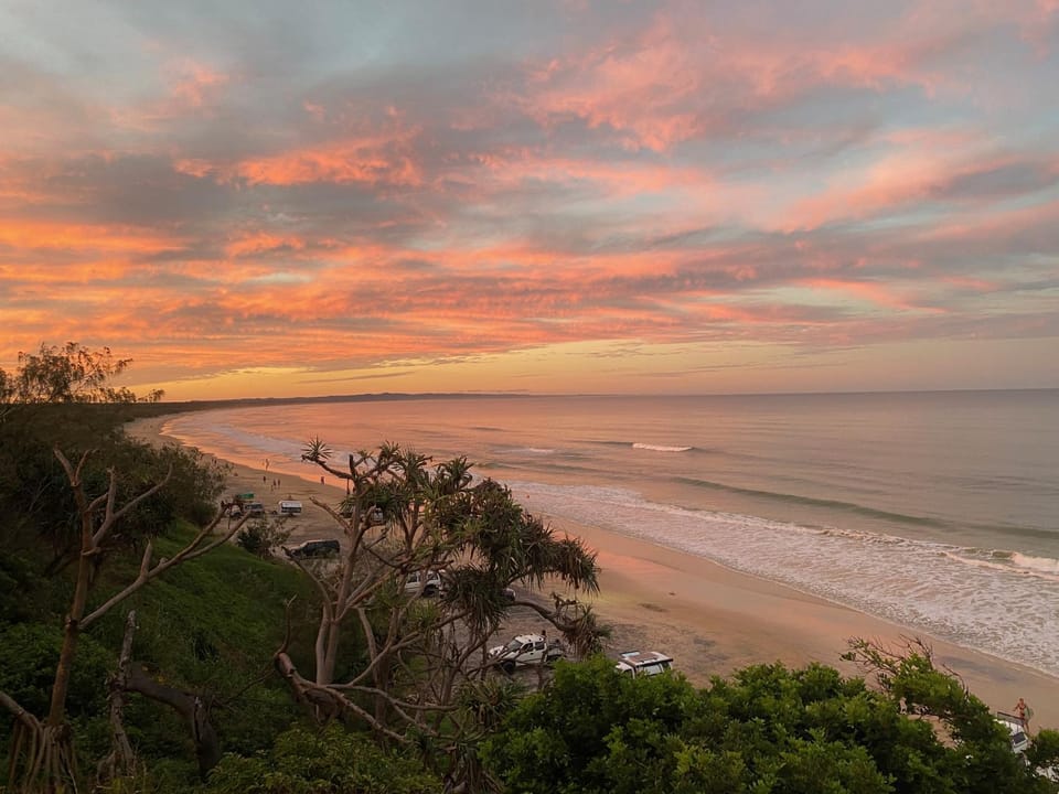 Nearby landmark, Natural landscape, Sunset
