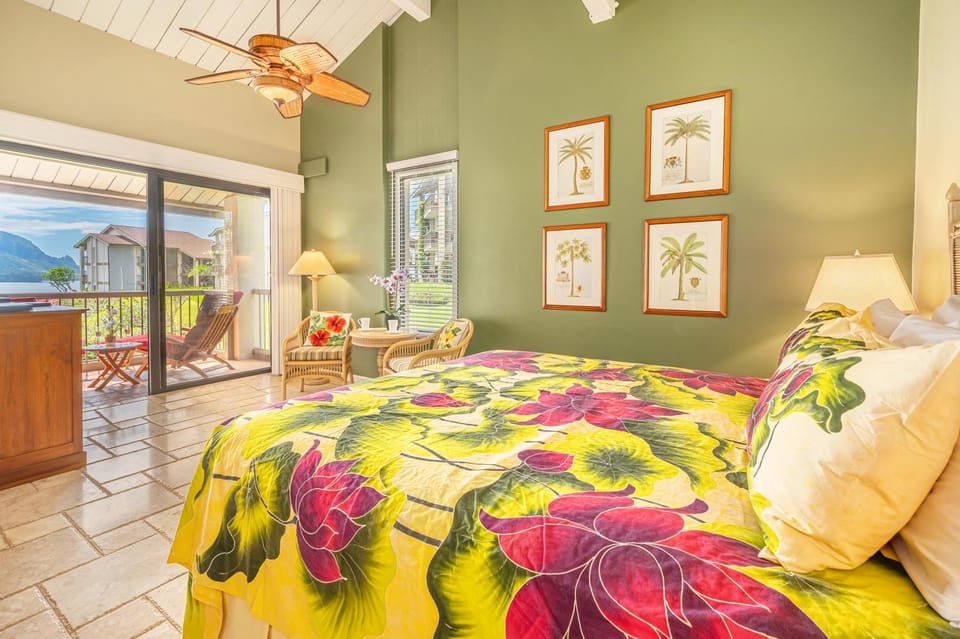 (4324) Studio at Hanalei Bay Resort, Ocean view, Pool House in Princeville