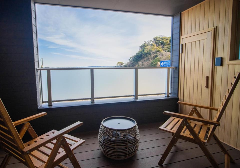 Sauna, Balcony/Terrace, Sea view