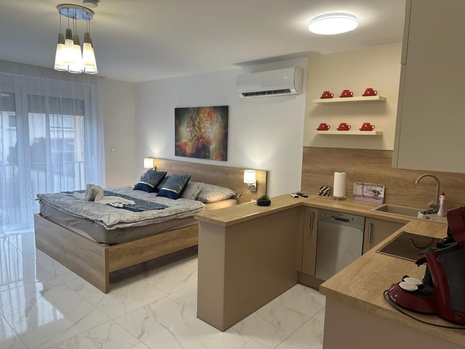 Kitchen or kitchenette, Bedroom, air conditioner