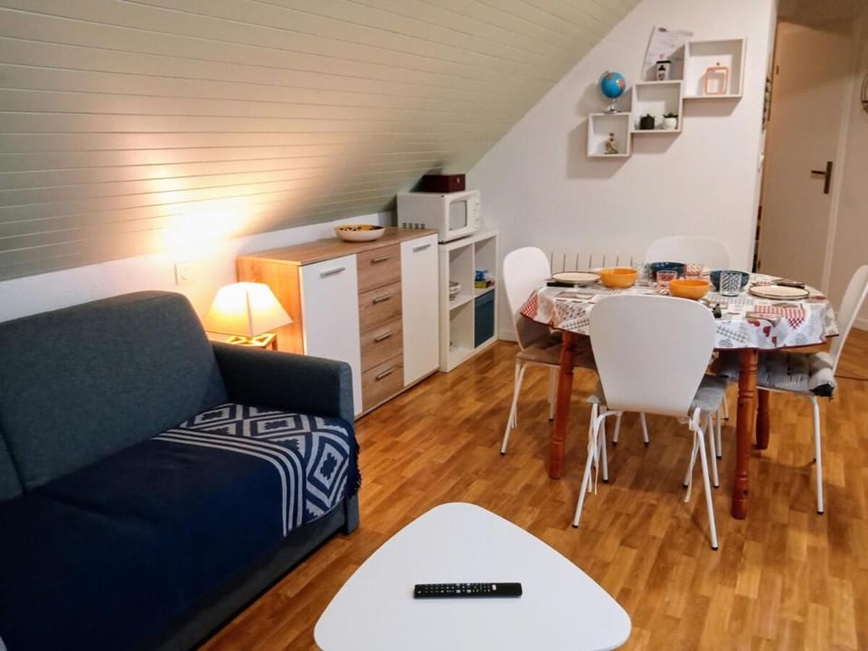 Sea Bird parking draps fournis piscine estivale Apartment in Arzon