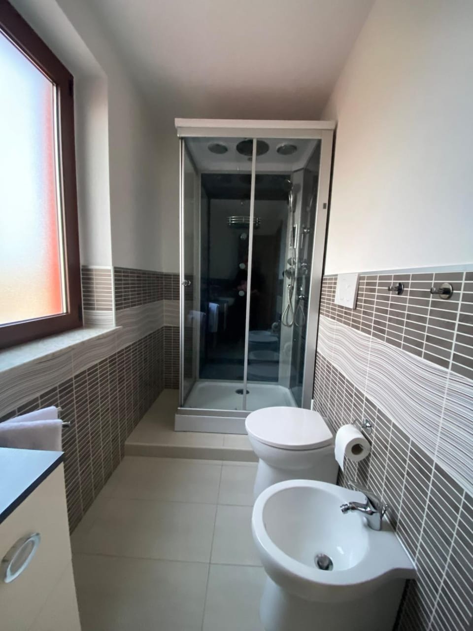The terrace in the city Apartment in Oristano