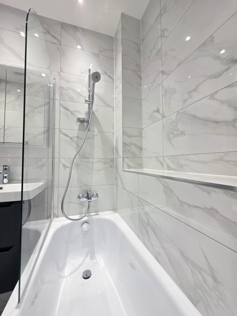 Shower, Bathroom, Bath