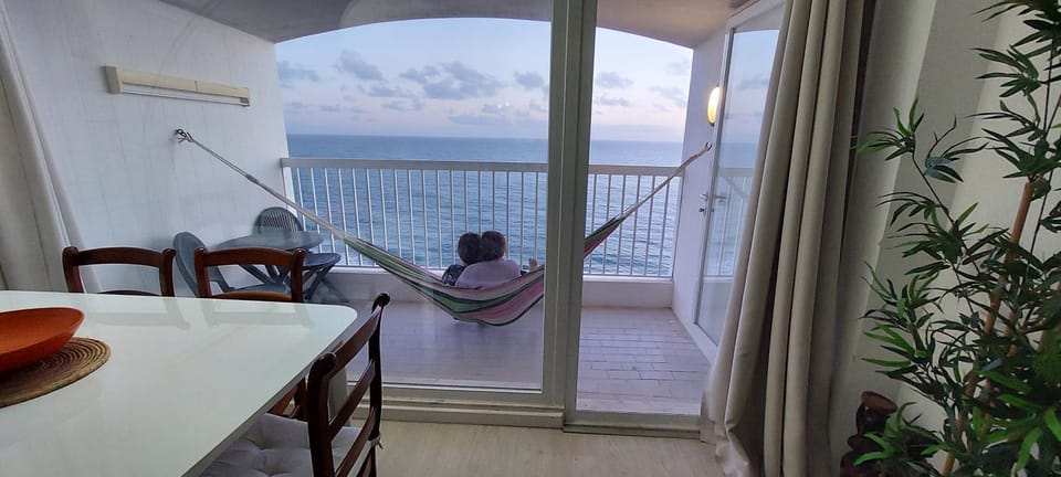 View (from property/room), Living room, Sea view