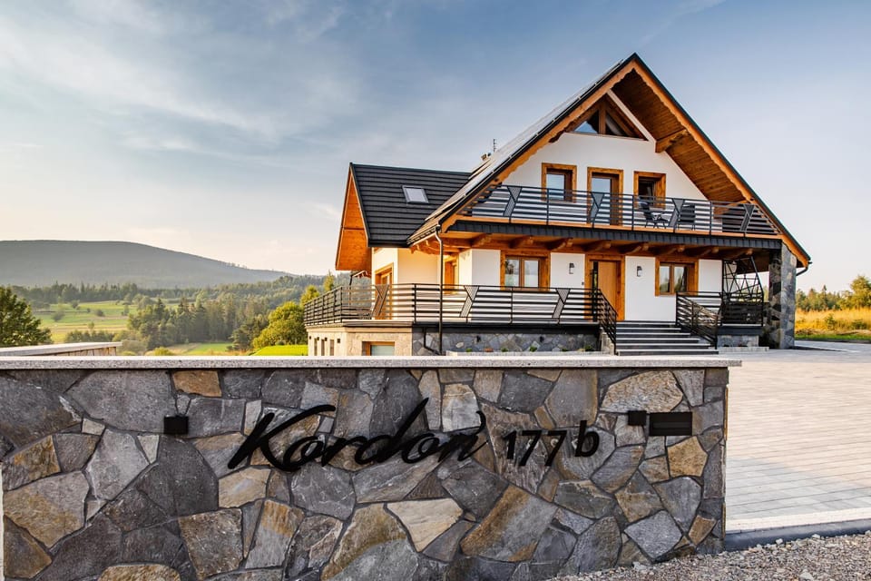 Domek Kordoń SPA Jacuzzi & Sauna Chalet in Lesser Poland Voivodeship