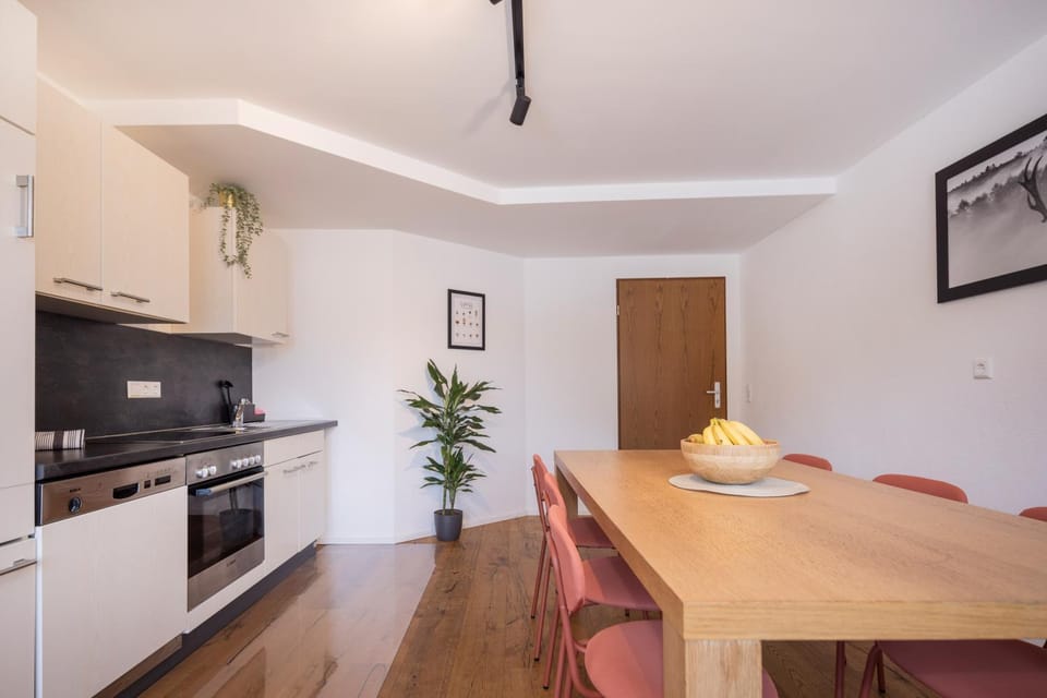 Kitchen or kitchenette, Dining area, oven, stove