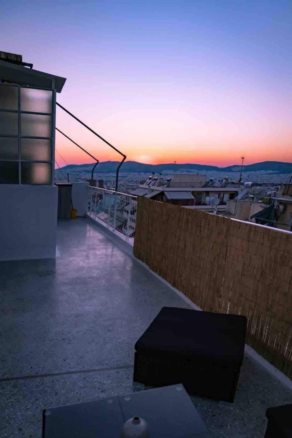 View (from property/room), Balcony/Terrace, Mountain view, Sunrise, Sunset