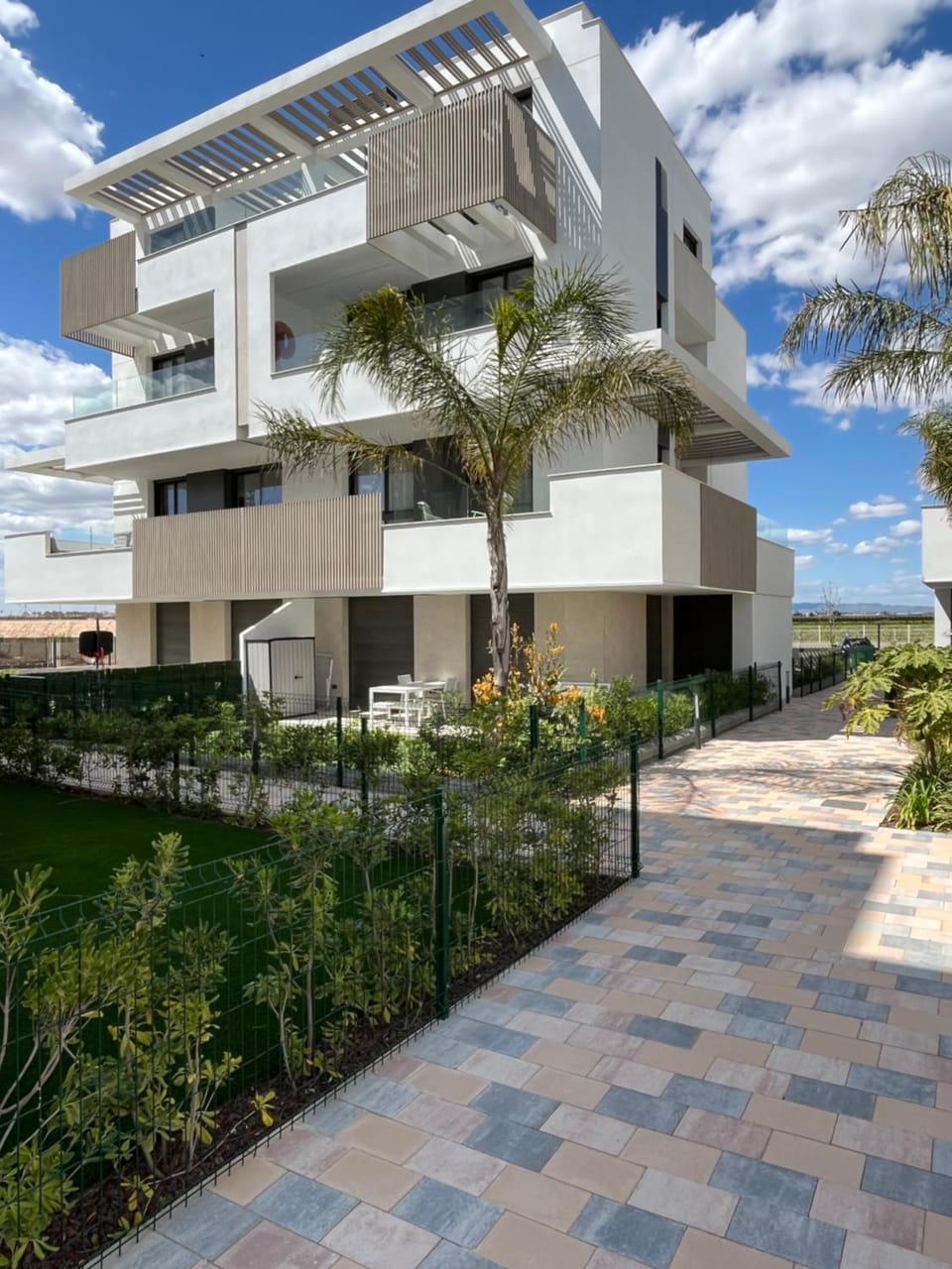 Property building, Garden